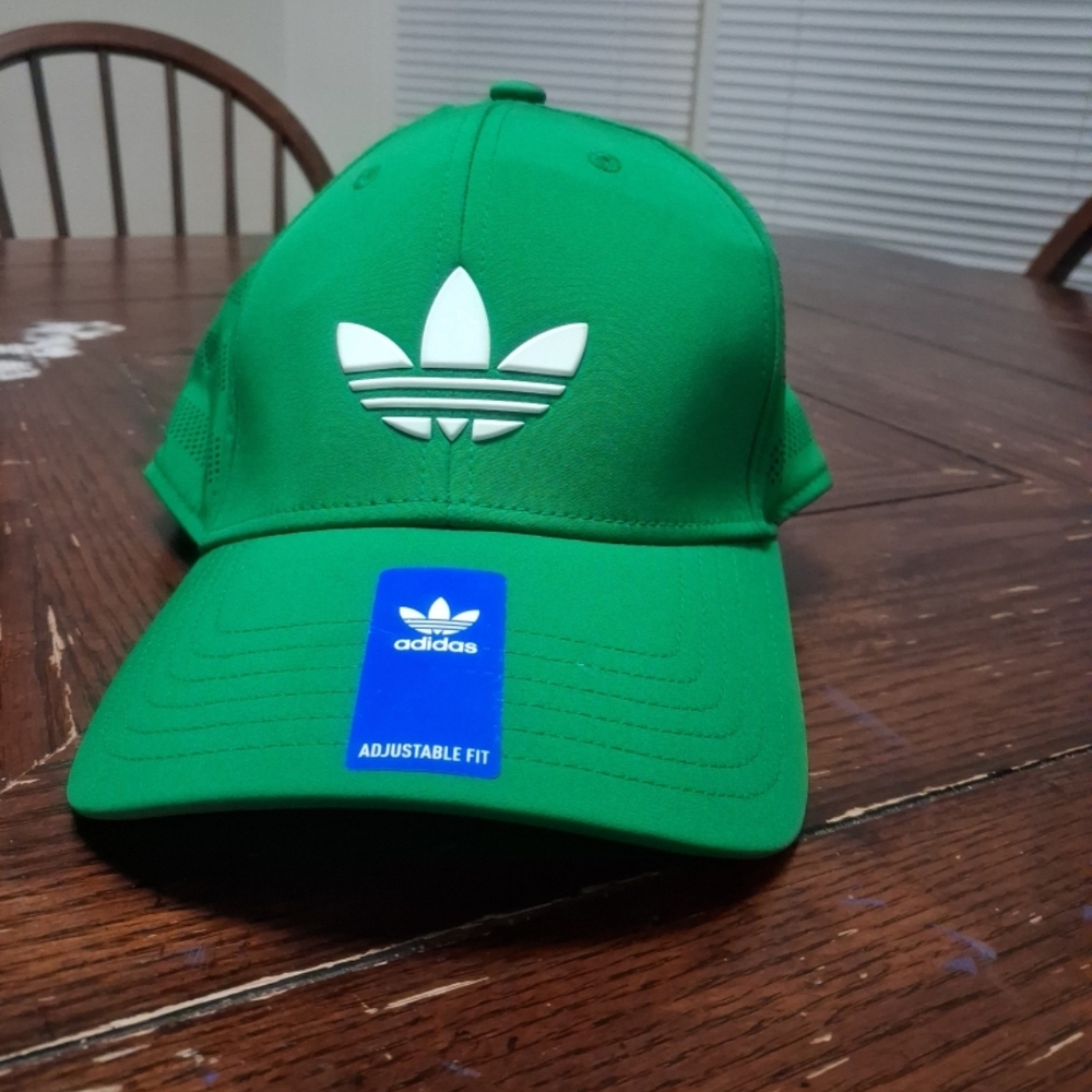 Adidas Vibrant Green Logo Cap